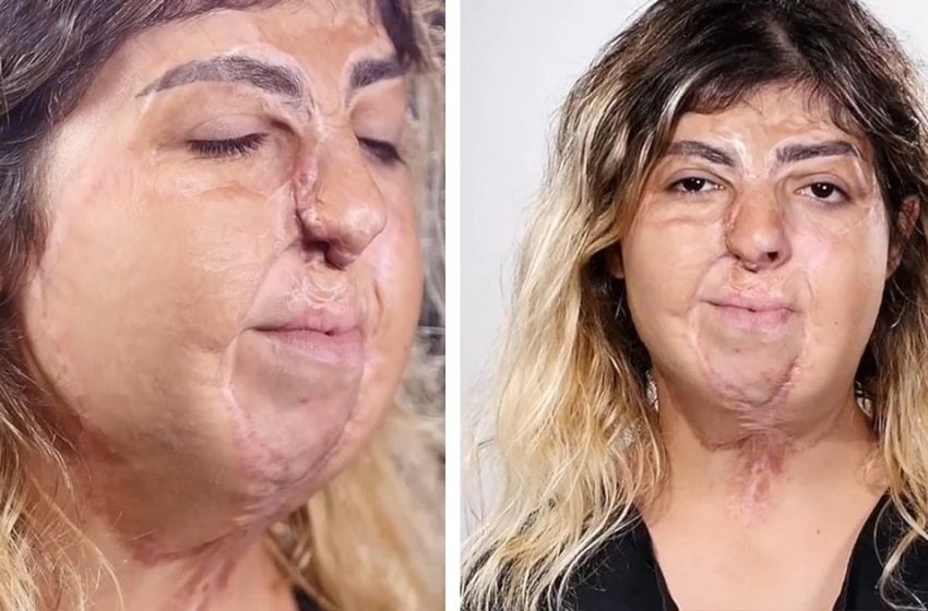  Es impresionante: el maquillador restauró la confianza en sí misma de una mujer convirtiéndola en una estrella de Internet.