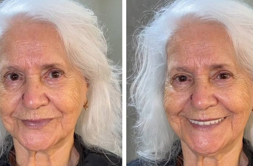  De la anciana a un icono de estilo. Un maquilladora transformó a una abuela ordinaria más alla del reconocimiento