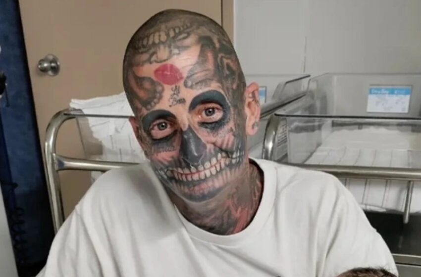  “En monster med 240 tatueringar”: En ung pappa blev anklagad för att vara en hemsk förälder!