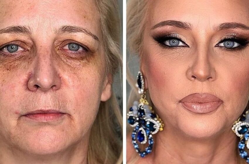  “Verkliga Gudinnor”: En välkänd makeupartist förvandlar vanliga husmödrar till eleganta skönheter!