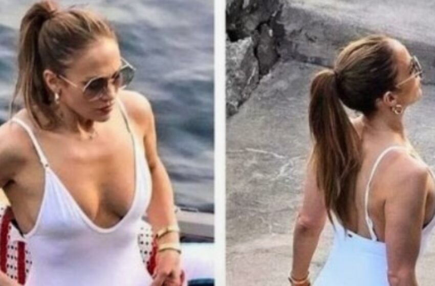  Jennifer Lopez avslöjar sin dotter med Marc Anthony: “Med mustasch och i stora kläder!”