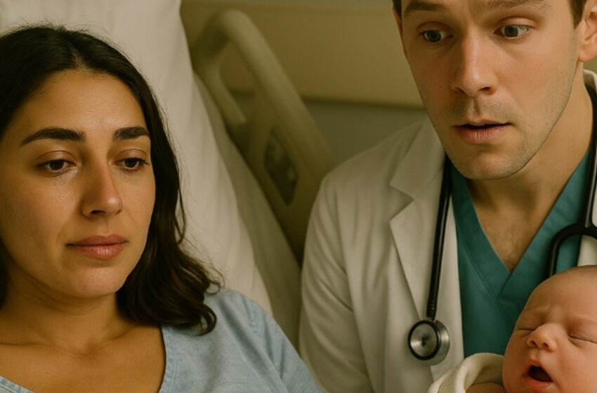  En läkare tog emot en svår förlossning hos sin före detta partner – utan att ana att det skulle förändra hans liv. Mannen blev mållös när han såg den nyfödda.